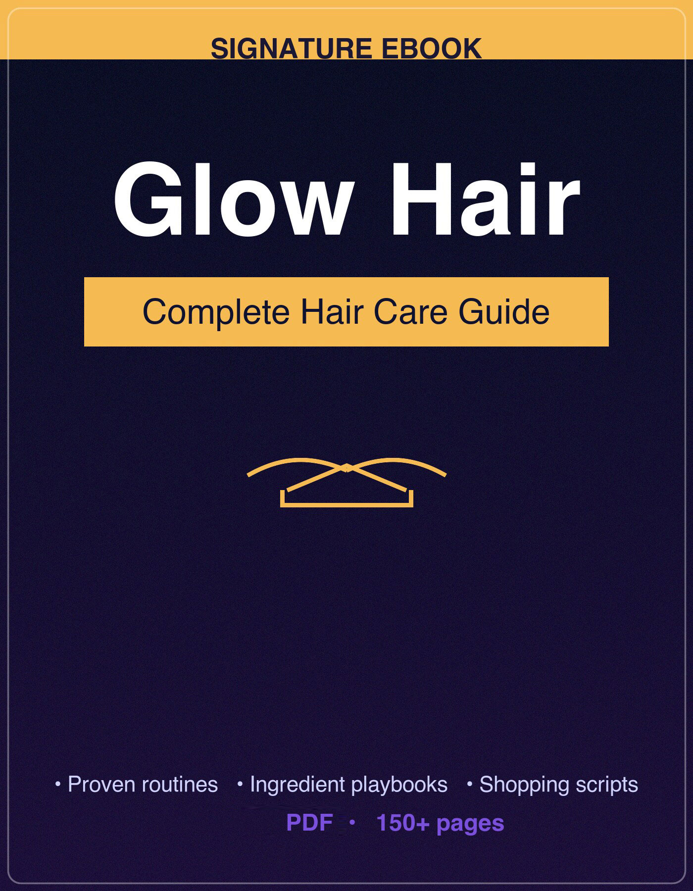 Glow Hair ebook cover